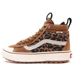 Vans: Коричневые кроссовки  Sk8-Hi