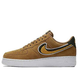 Nike: Коричневые кроссовки  Air Force 1