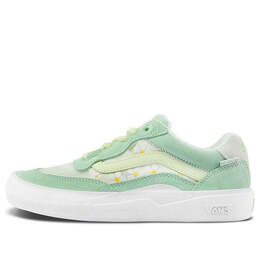 Vans: Зелёные кроссовки 