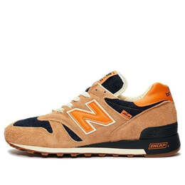 New Balance: Оранжевые кроссовки  1300