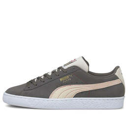 PUMA: Серые кроссовки  Suede