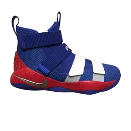 Nike: Синие кроссовки 