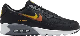 Nike: Чёрные кроссовки  Air Max 90