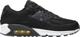 Nike: Чёрные кроссовки  Air Max 90