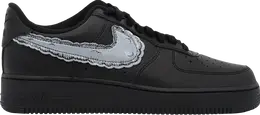 Nike: Чёрные кроссовки  Air Force 1