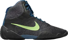 Nike: Голубые кроссовки 