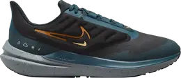 Nike: Чёрные кроссовки  Air