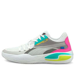PUMA: Белые кроссовки  Court Rider
