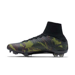 Nike: Зелёные кроссовки  Mercurial