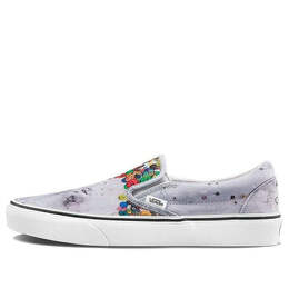 Vans: Серые кроссовки  Classic Slip On