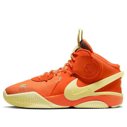 Nike: Оранжевые кроссовки  Air