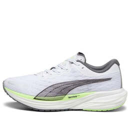 PUMA: Белые кроссовки  Deviate Nitro