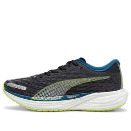PUMA: Чёрные кроссовки  Deviate Nitro