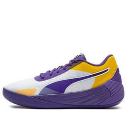 PUMA: Фиолетовые кроссовки 