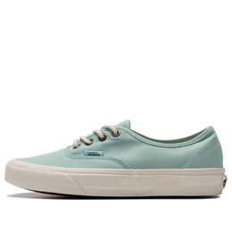 Vans: Зелёные кроссовки  Authentic