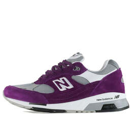 New Balance: Фиолетовые кроссовки  991