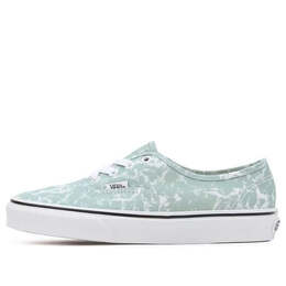 Vans: Зелёные кроссовки  Authentic