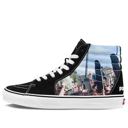 Vans: Чёрные кроссовки  Sk8-Hi