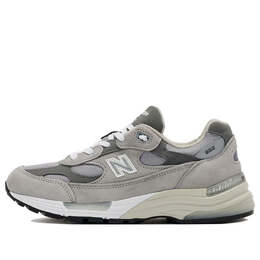New Balance: Серые кроссовки  992