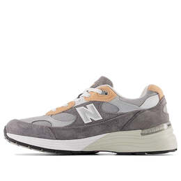 New Balance: Серые кроссовки  992