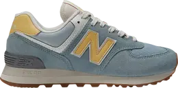 New Balance: Светлые кроссовки 