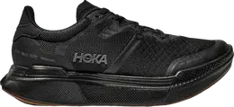 HOKA: Чёрные кроссовки 