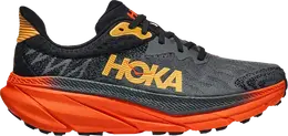 HOKA: Чёрные кроссовки 