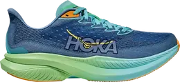 HOKA: Синие кроссовки 