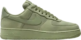 Nike: Зелёные кроссовки  Air Force 1