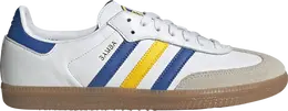 Adidas: Белые кроссовки  Samba
