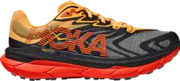 HOKA: Чёрные кроссовки 