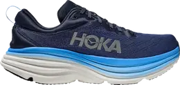 HOKA: Синие кроссовки 