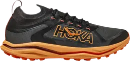 HOKA: Чёрные кроссовки 