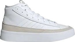 Adidas: Белые кроссовки 