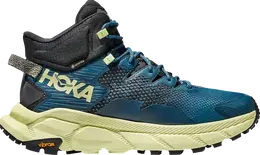 HOKA: Голубые кроссовки 