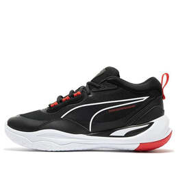 PUMA: Чёрные кроссовки 