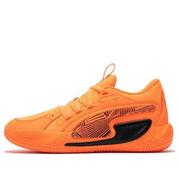 PUMA: Оранжевые кроссовки  Court Rider