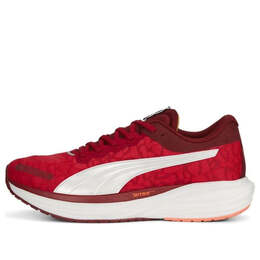 PUMA: Красные кроссовки  Deviate Nitro