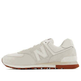 New Balance: Серые кроссовки  574