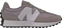 New Balance: Серые кроссовки  327