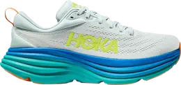 HOKA: Голубые кроссовки 