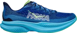 HOKA: Голубые кроссовки 