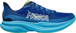 HOKA: Голубые кроссовки 