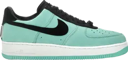 Nike: Зелёные кроссовки  Air Force 1 Low