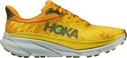 HOKA: Жёлтые кроссовки 