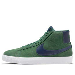 Nike: Зелёные кроссовки  Zoom Blazer