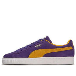 PUMA: Фиолетовые кроссовки  Suede