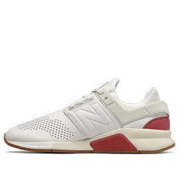 New Balance: Белые кроссовки 
