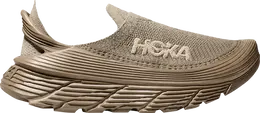 HOKA: Бежевые кроссовки 