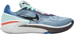Nike: Голубые кроссовки  Air Zoom